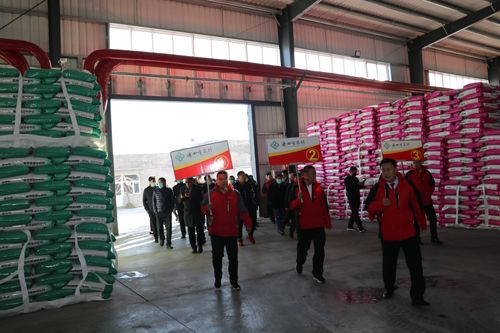 筑夢(mèng)峰會(huì)核心客戶參觀通四方農(nóng)科成品庫 筑夢(mèng)峰會(huì)核心客戶參觀通四方農(nóng)科成品庫